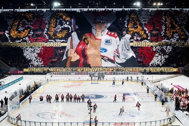 Fotos: Dsseldorf gewinnt Winter-Game vor fast 50.000 Fans gegen Klner Haie