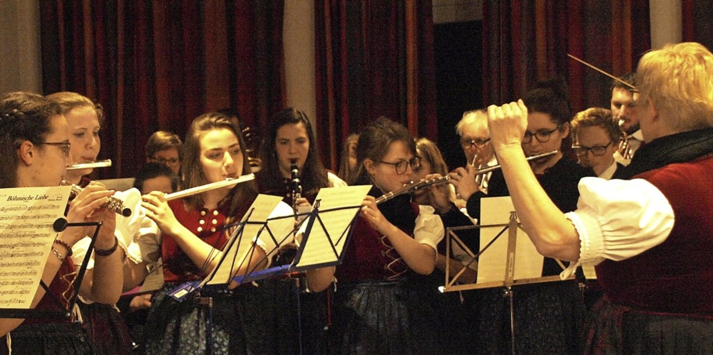 44 Aktive zhlt der Musikverein Urberg aktuell  | Foto: Karin Stckl-Steinebrunner