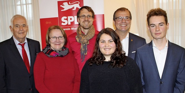 Sie machten den SPD-Mitgliedern Mut f...ito, Klaus Eberhardt und Fritz Kaspar.  | Foto: Rolf Reimann