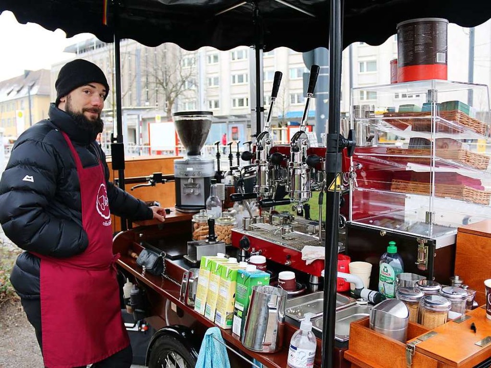 Ob Schwarzwlder-Kirsch-Latte oder Moc...hat einige Kaffee-Specials zur Auswahl  | Foto: Lisa Petrich