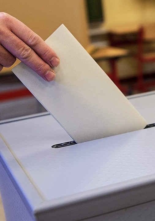 Wie wird die Kommunalwahl in den Ortst...t man dabei, Kandidaten aufzustellen.   | Foto: Silas Stein/dpa