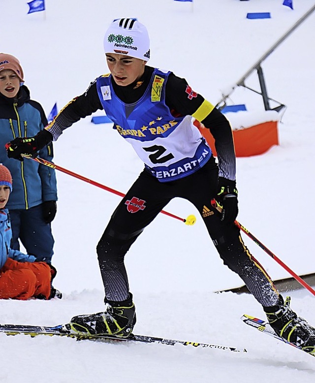 Maximilian Herr vom Skiteam Schonach-R...tzierungen bester Baden-Wrttemberger. 
