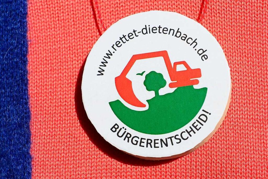Die Gegnerinnen und Gegner des neuen S...es Zubringers als Freiflche erhalten.  | Foto: Ingo Schneider
