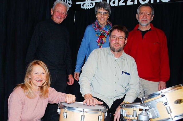 Iris Philipp, Werner Bche, Sigrid Hem...s) bilden den Vorstand des Jazz Clubs.  | Foto: Thomas Loisl Mink