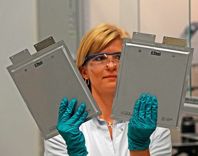 Die Produktion von Batteriezellen &#82...frdern ist nicht Aufgabe des Staates.  | Foto: Matthias Hiekel
