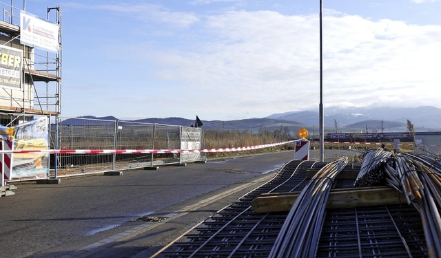 Im Gewerbegebiet Am Krozinger Weg wird...am Montag den Bebauungsplan gendert.   | Foto: Frank Schoch