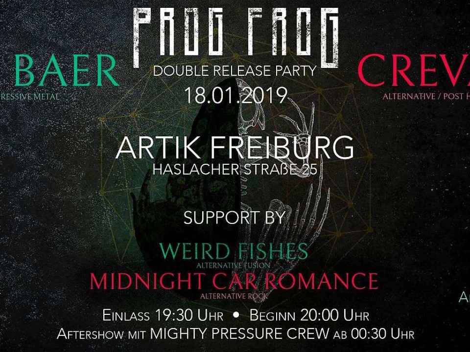 Progressive Metal und Post-Hardcore: U...tag eine Relaese-Party im Freizeichen.  | Foto: Promo