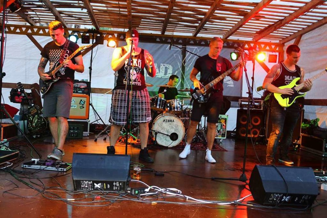 Die Cross-Over-Metal-Band MadEra aus W...ort in Montabaur im Deutschlandfinale.  | Foto: Karin Hei