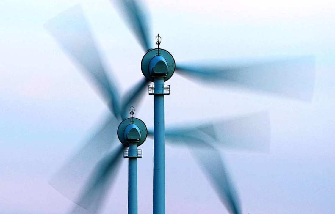 Die Windräder auf dem Taubenkopf sollen bis zu 230 Meter hoch werden.  | Foto: dpa