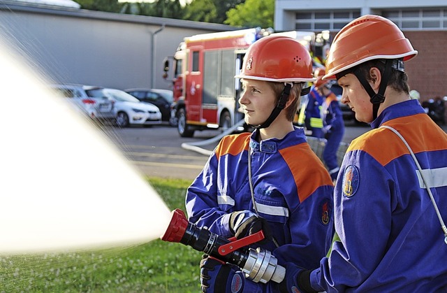 Feuerwehr-Nachwuchs: Im Juli richtet d...tlager der Kreis-Jugendfeuerwehr aus.   | Foto: Archivfoto: Martin Klabund