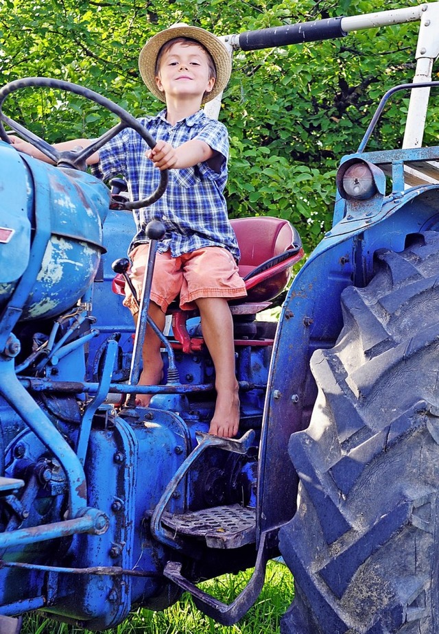 Manche Menschen macht es glcklich, einen Traktor zu fahren.   | Foto: adobe.com