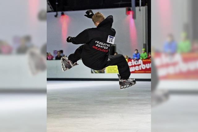 Offemnburg erlebt den Ice Freestyle Contest