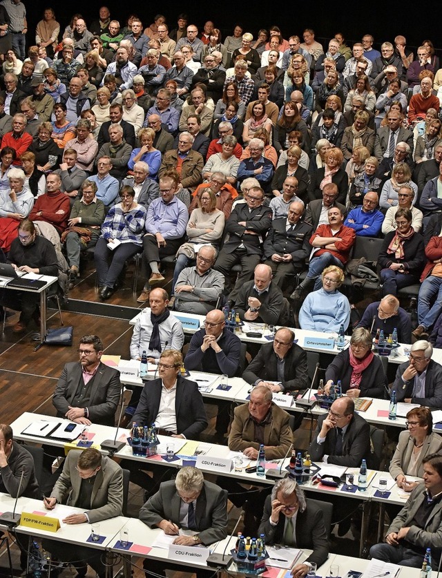 Die Gemeinderte haben abgestimmt: Nun...Fraktionen die Brgermeisterwahl auf.   | Foto: Roland Sigwart
