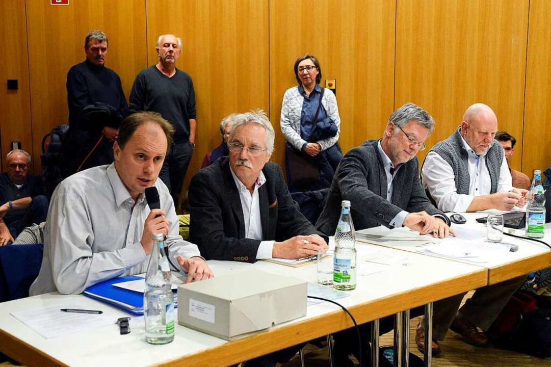 Von links nach recht: Manfred Krber, ... BrgerInnenVerein Rieselfeld BIV e.V.  | Foto: Thomas Kunz