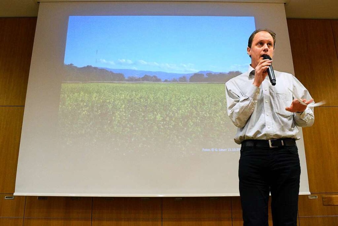 Manfred Krber, Vertrauensperson der A...#8220; argumentierte gegen Dietenbach.  | Foto: Thomas Kunz