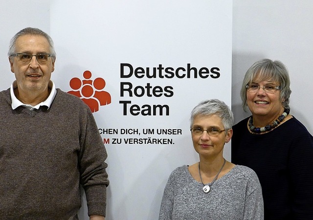 Peter Zimmermann, Karin Starosta, Bett...en Kreuzes im  Landkreis Emmendingen.   | Foto:  usk