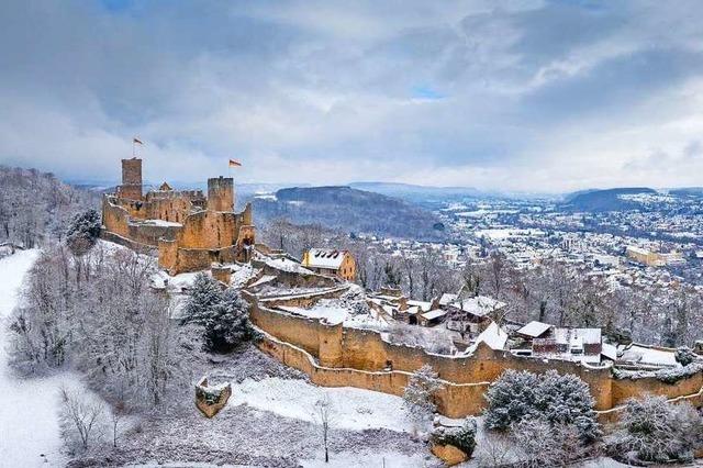 Burg Rtteln im Schnee