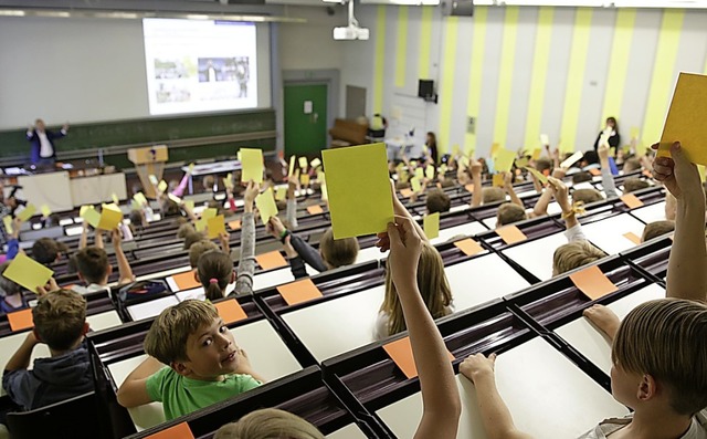 Auch diesmal knnen sich die jungen Le...Vorlesungen an der Hochschule freuen.   | Foto: Hochschule