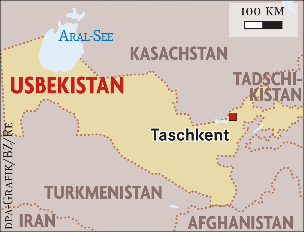 Usbekistan ist guter Dinge Ausland Badische Zeitung