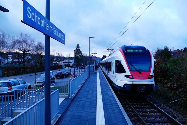 In Fahrt gekommen ist  der vor rund ei...len auf dem Abschnitt Schopfheim-Zell.  | Foto: Andr Hnig