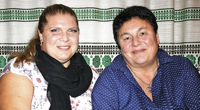 Frauenpower im Mnnergesangverein Ewat...d  Kassiererin Ingrid Keller (rechts).  | Foto: Ingrid Mann