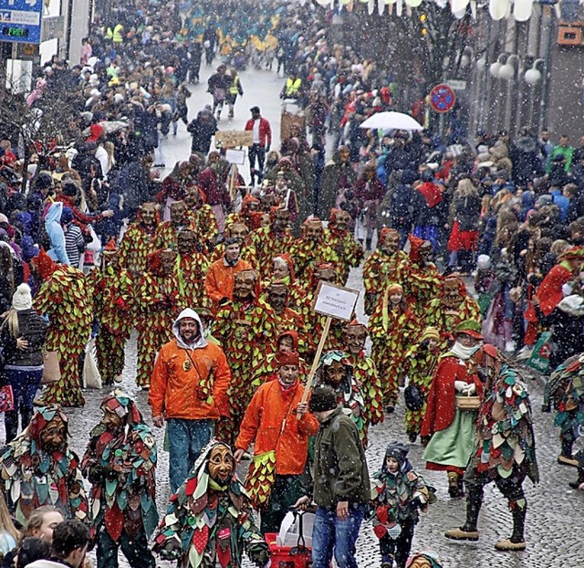 Der Umzug in Lahr   | Foto: H. Fssel