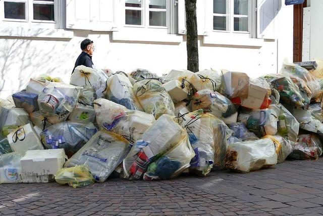 Neues Verpackungsgesetz – Gelbe Scke oder Tonnen im Kreis Lrrach?