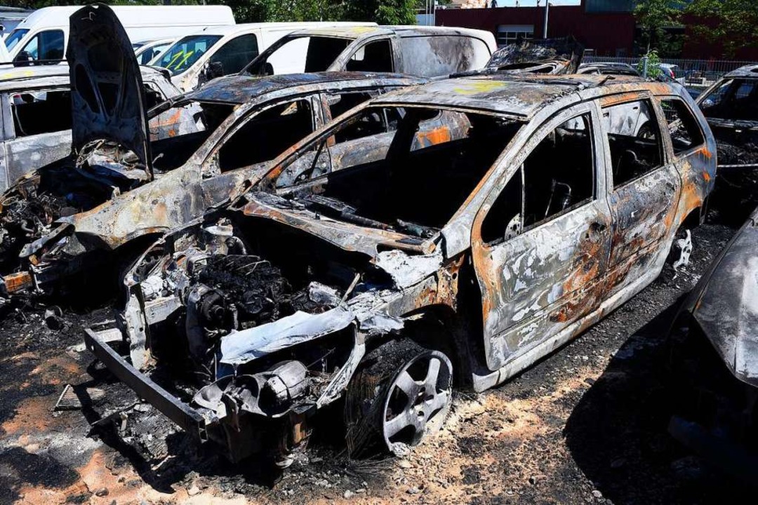 Von 2016 bis 2018 brannten in  Freibur...r Freiwilligen Feuerwehr Hochdorf war.  | Foto: Thomas Kunz