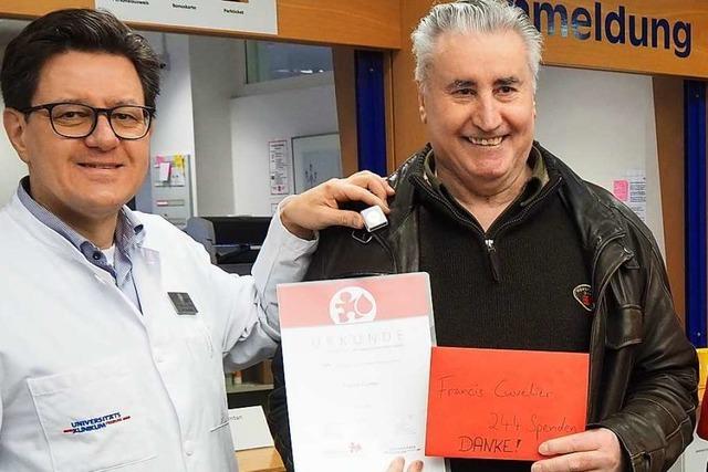 72-jhriger Blutspender aus Reute hat rund 700 Menschen gerettet