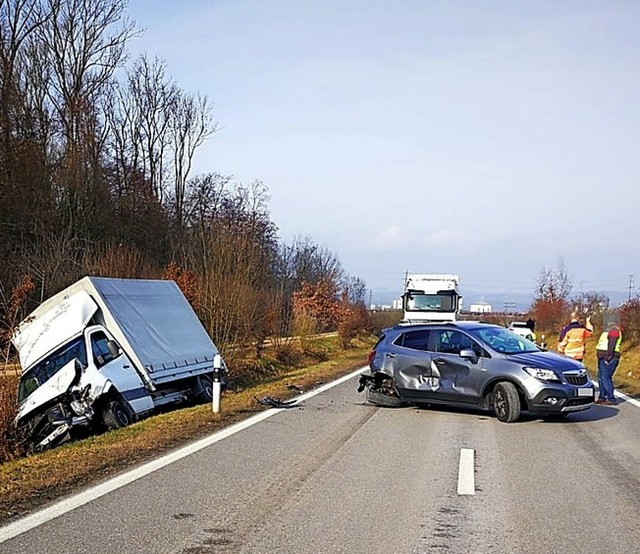 Bild vom Unfall in der Schweiz   | Foto: Kantonspolizei