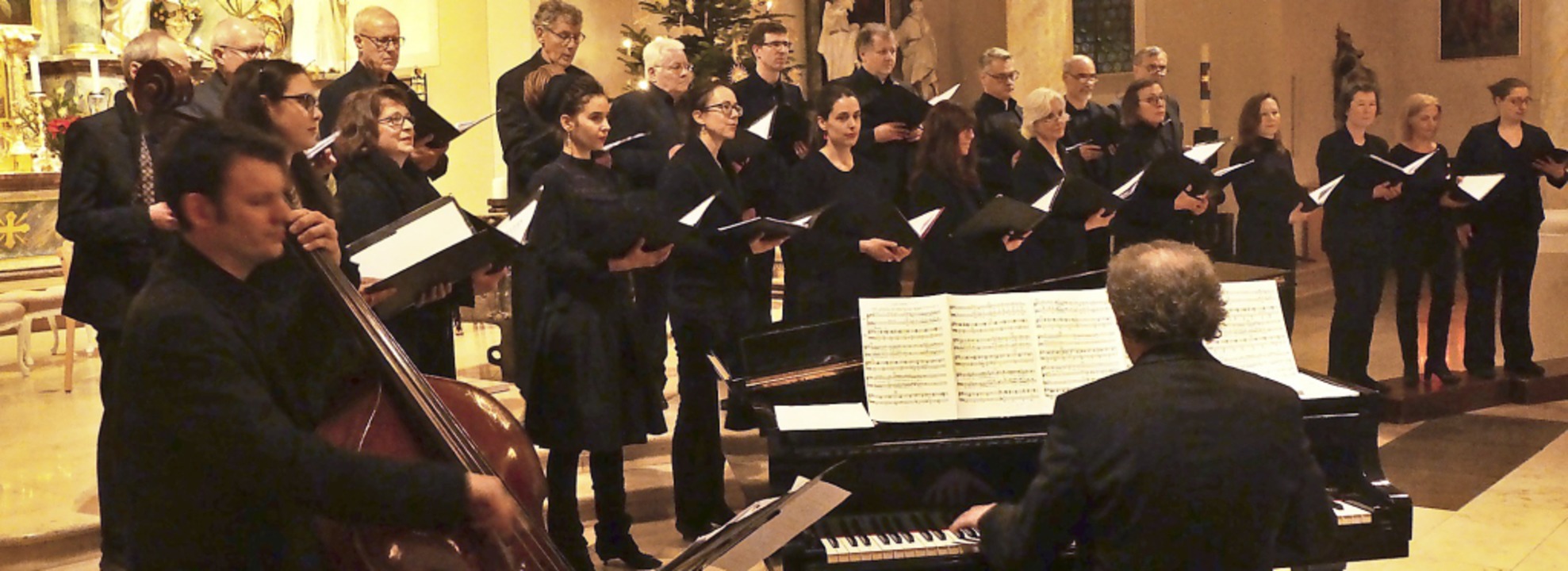 In St. Alban in Bad Krozingen gab es e...wingten Nachklang zur  Weihnachtszeit.  | Foto: Anne Freyer