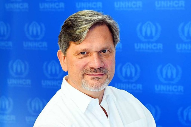 Dominik Bartsch ist Reprsentant des U...lingskommissar der Vereinten Nationen.  | Foto: Maurizio Gambarini