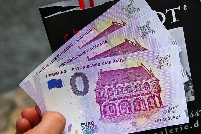 Beim Historischen Kaufhaus kannst Du Null-Euro-Scheine kaufen