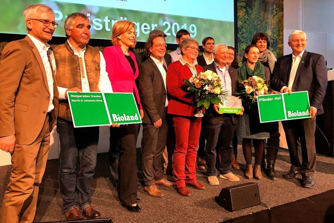 Bei der Preisverleihung in Berlin: Martin Geng (zweiter von links).  | Foto: Privat