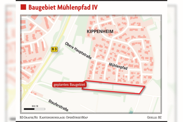 In Kippenheim sollen 14 neue Bauplätze entstehen