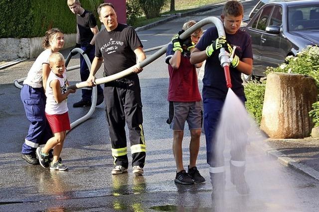 Bei der Jugendfeuerwehr steht Spa im Vordergrund