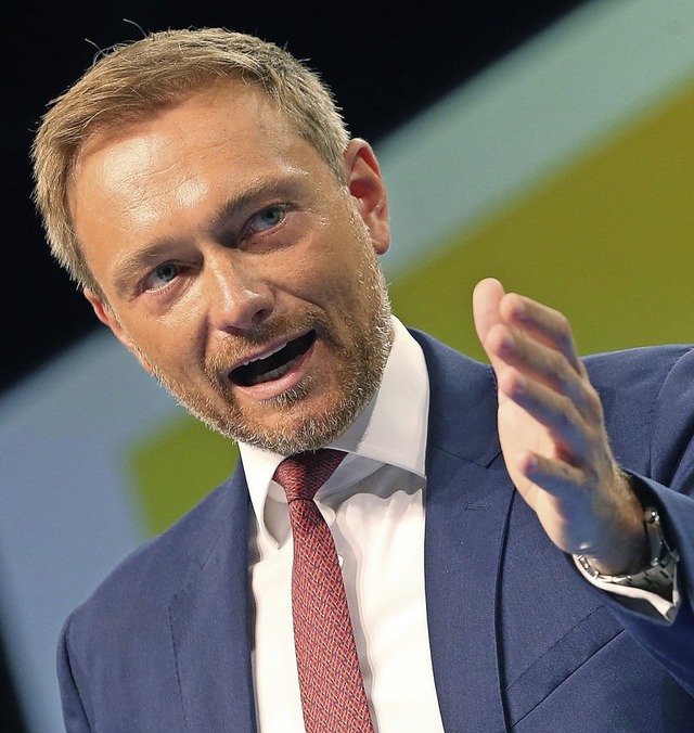 Christian Lindner: &#8222;Die Europer warten auf Impulse.&#8220;   | Foto: dpa