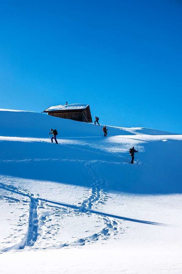 Spuren im Schnee.  | Foto: BIRGIT-CATHRIN DUVAL