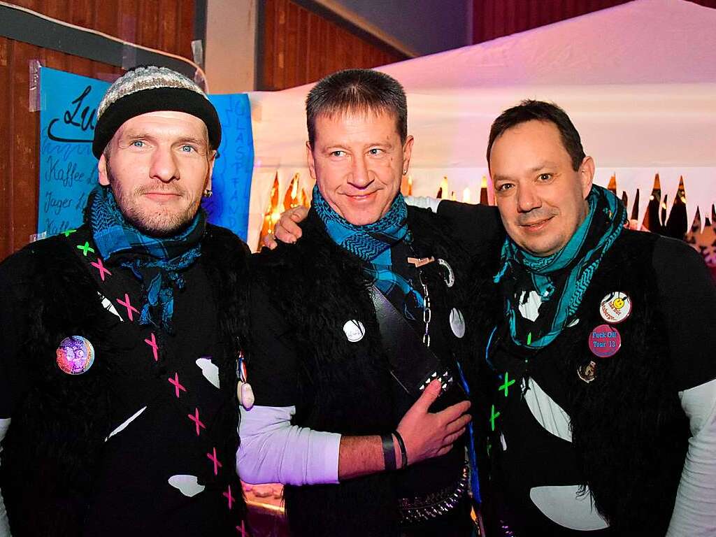 Bunt und laut ging es bei der Aprs-Ski-Party der Guggis 81 zu