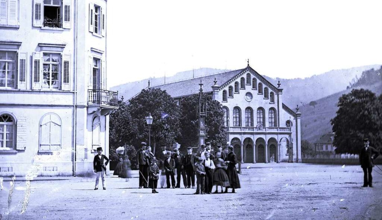 Das Foto von Gottlieb Theodor Hase zei...Anlage des spteren Stadtgartens 1887.  | Foto: Gottlieb Theodor Hase