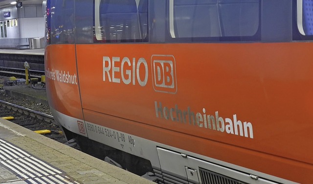 Die Hochrheinbahn soll  bald elektrifiziert werden.   | Foto: Gramespacher