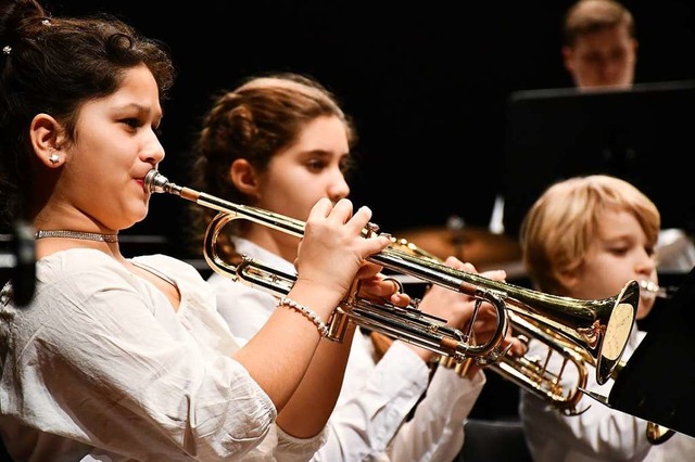 Auch die Orchester-Kids der Stadtmusik...ch waren auf &#8222;Stdtetrip&#8220;.  | Foto: Barbara Ruda