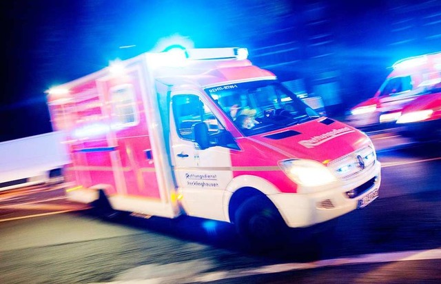 Rettungsdienst, Feuerwehr und Polizei ...anden retten und  versorgen zu mssen.  | Foto: dpa