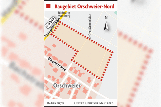 Im Herbst können Bauherren im Quartier Orschweier-Nord loslegen