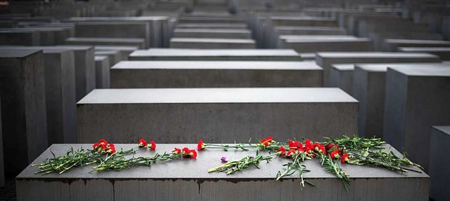 Das Holocaust-Mahnmal in Berlin.  | Foto: dpa