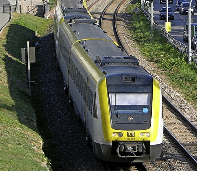 Die Hochrheinbahn   | Foto: Huber