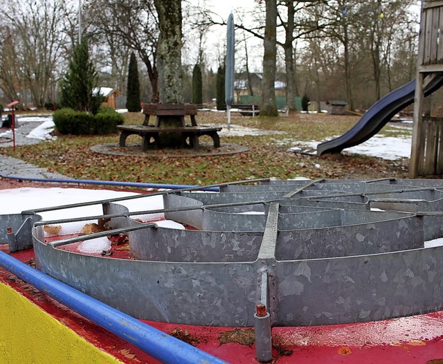 Im Winter ist der  Minigolf-Platz beim...der besser ist, strmen die Besucher.   | Foto: Guy Simon