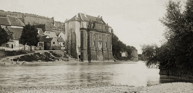 Vor knapp 135 Jahren floss der Altrhei...nder zum Stadtjubilum verffentlicht.  | Foto: C. Th. Hase, Freiburg