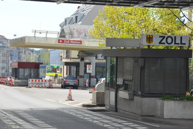 Der Unfall ereignete sich bei der Zollanlage in Stetten (Archivbild).  | Foto: Nikolaus Trenz