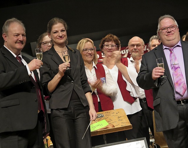 Sie ist die neue Leiterin des Konzerto...ig (links) und Michael Huck (rechts).   | Foto: Beatrice Ehrlich